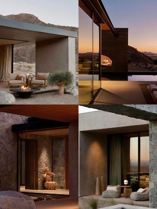 Tranquil Aesthetics in the Desert