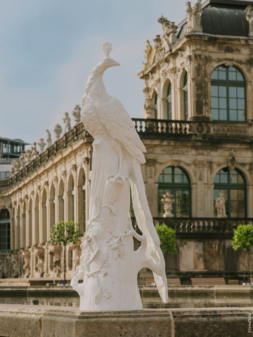 300 years ago, the Germans burned a peacock to life-size. | Trip