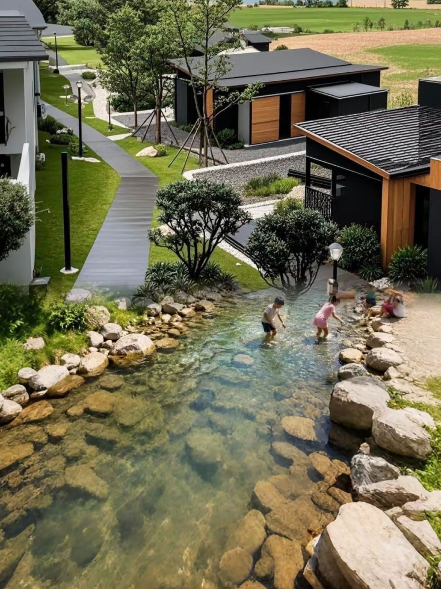 Newly opened mountain creek family courtyard in Huizhou～Rooms available on 7.19