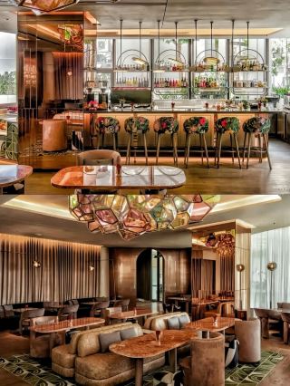 Mondrian Singapore Duxton hotel floats above the Lion City skyline as an artistic residence