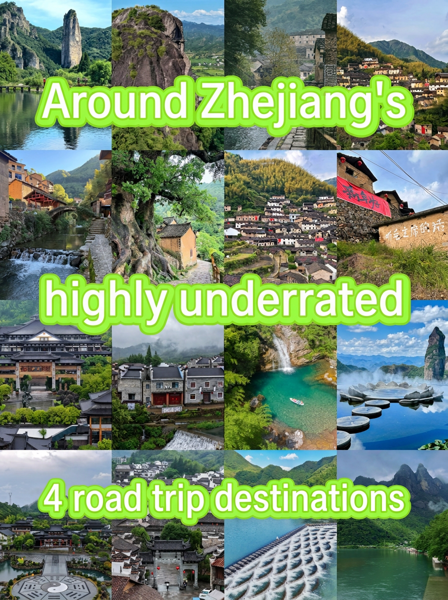 Escape the crowds: 4 severely underrated, serene self-driving destinations in Zhejiang