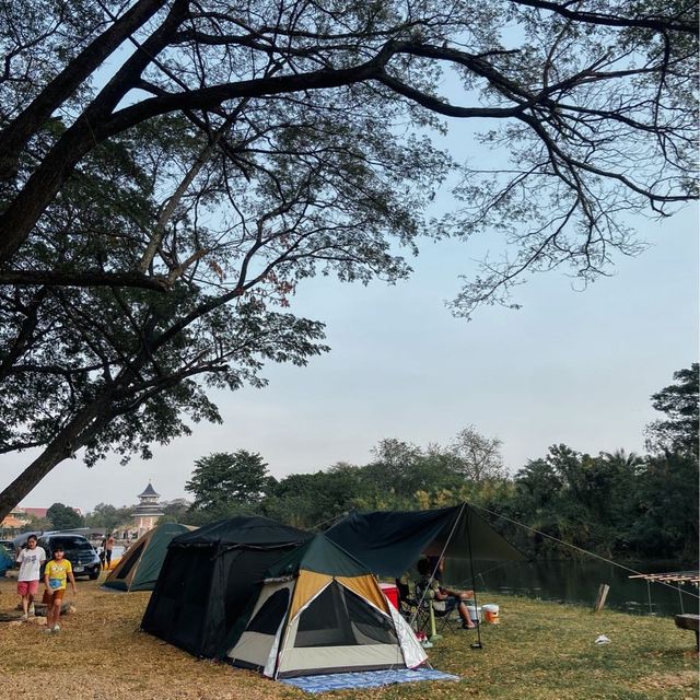 Camping 2 วันม1 คืน ที่กาญจนบุรี🏕️