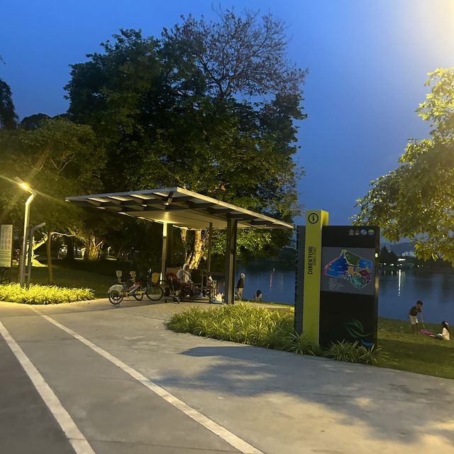 夜晚的蒂蒂旺沙公園