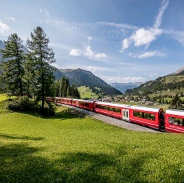 My forever daydream train ride in Swizerland 