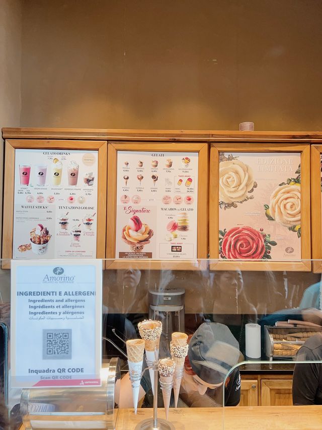🇮🇹 米蘭 • 小天使花瓣雪糕 🌹🍦
