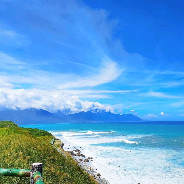 9月的太平洋清涼了，小鎮的beauruful day ,
