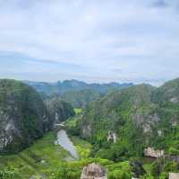 Worth climb for Tam Coc and Ninh Binh view..