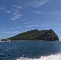 龜山島牛奶海