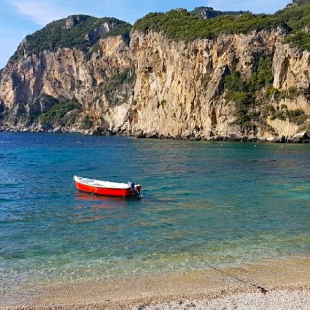 STUNNING BEACH IN CORFU!