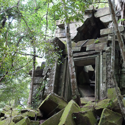 カンボジアのラ◯ュタ「ベンメリア遺跡」