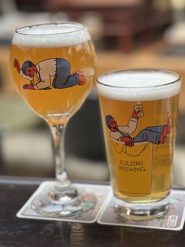 韓国/安国　韓屋調のおしゃれな手作りクラフトビールが楽しめるお店🍻💕