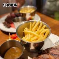 深水埗工業風扒房任食薯條🥩人均$190 