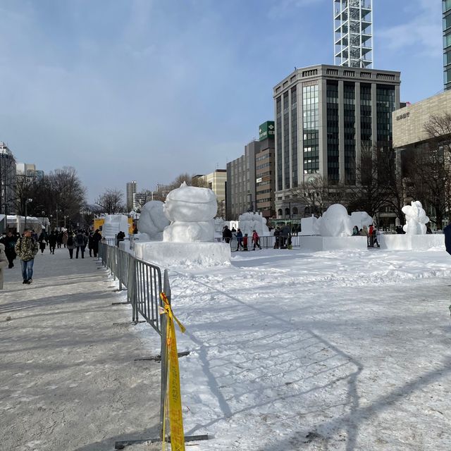 【北海道】さっぽろ雪まつり、昼の散策