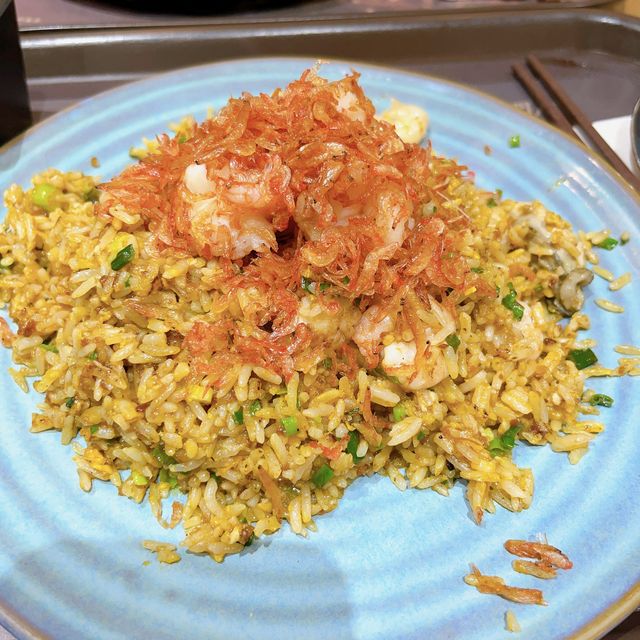 好出色嘅椒鹽豬扒炒飯 @ 金飯館