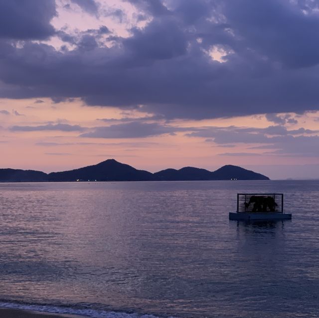 粟島西濱賞日落🌄欣賞大地藝術祭🎨