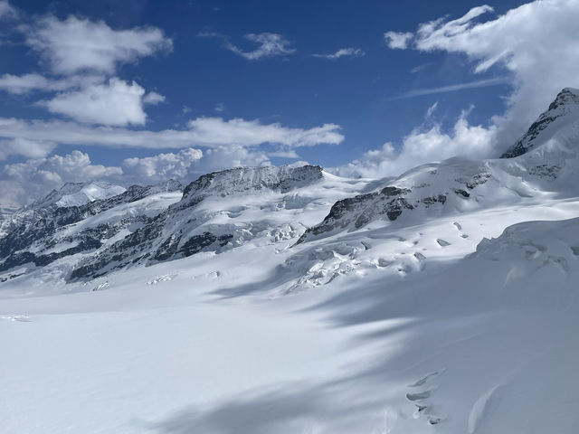 雪山之巔，美景瑰寶：瑞士少女峰 