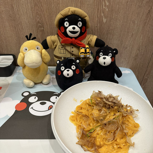 熊本熊部長駕臨日式西餐廳🥰