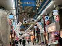 ตลาดคุโรมอนอิจิบะ 黒門市場 #OSAKA