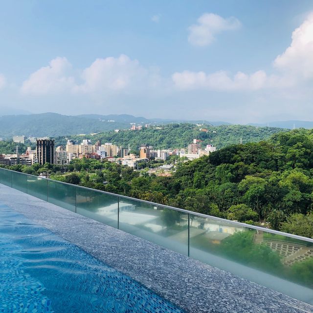 台北士林頂樓🈚️邊際泳池景觀💧💦台北士林萬麗酒店Renaissance Taipei Shihlin Hotel