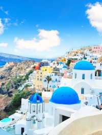 【絶景】まるで映画の世界！一生に一度は行きたいサントリーニ島🏝🇬🇷