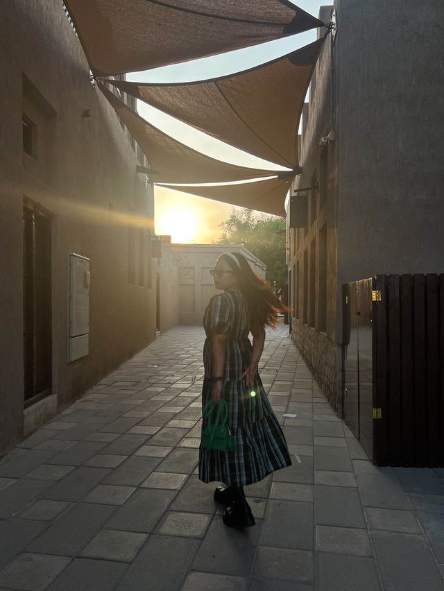 Mesmerising patterns in old Dubai