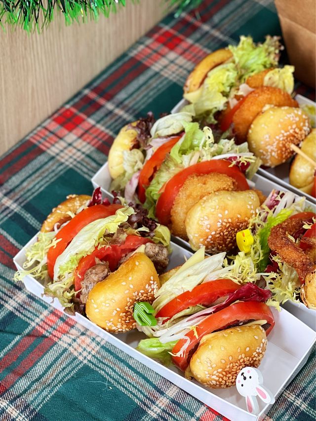 大坑天后東南亞風味Burger外賣店