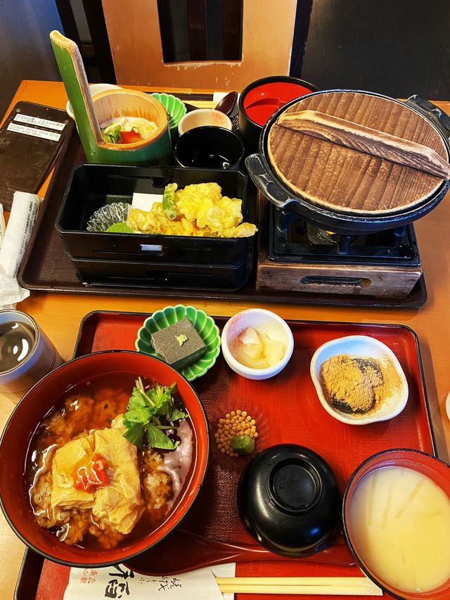 Tofu specialties in Arashiyama 🥪🍱🥚
