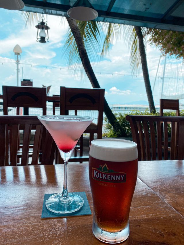 Cocktails and Beers with Sea View 🇲🇾