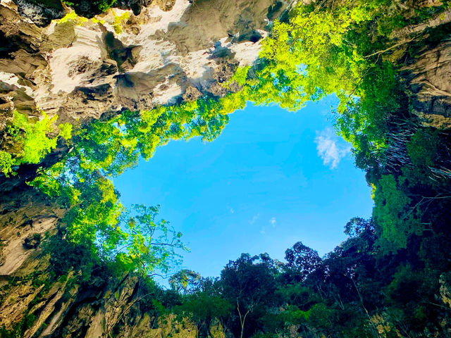 Inside Batu Cave