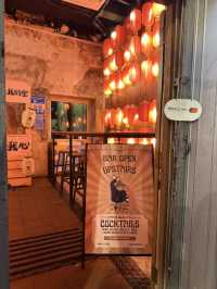 At ‘Little Demon Alley’ in The Evening