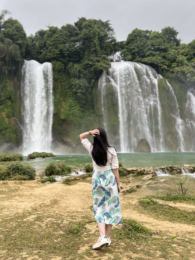Ban Gioc Waterfall, on border with China