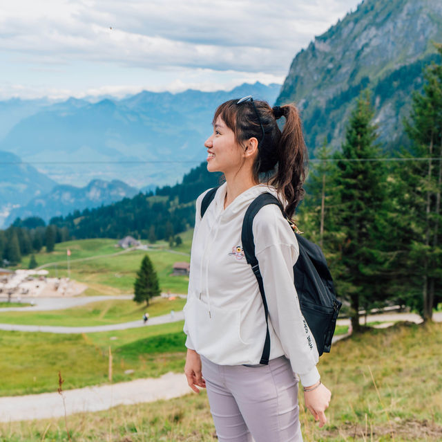 Mount Pilatus-my first cable car in Swis