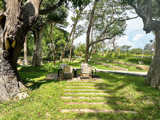 คาเฟ่บรรยากาศดี อู่ทอง สุพรรณบุรี