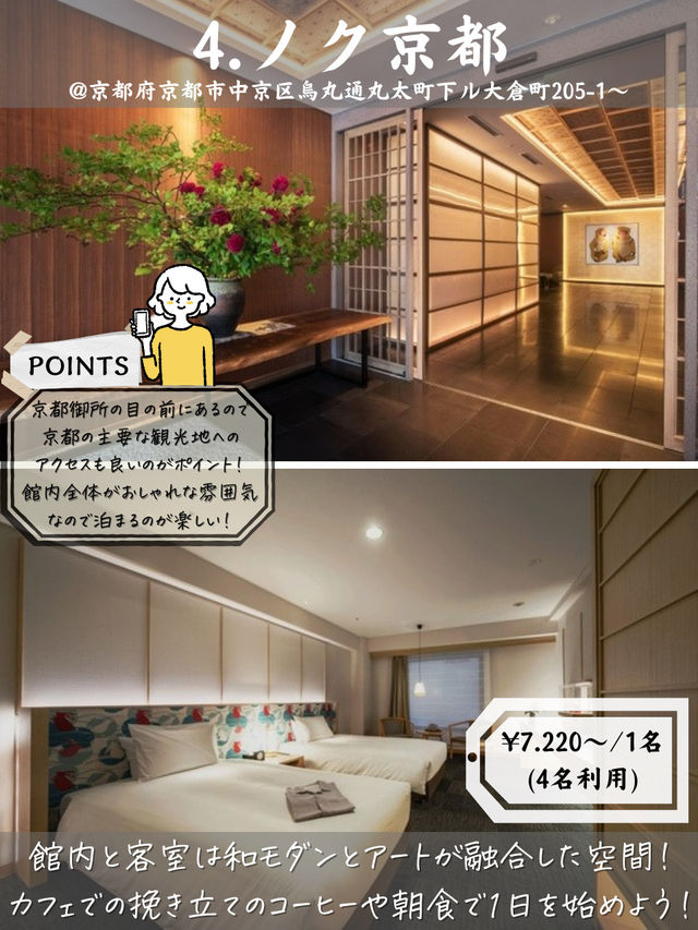 【京都を堪能】超おしゃれな空間！コスパホテル5選