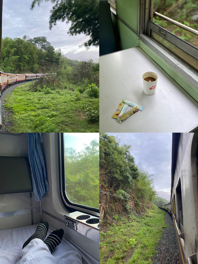 นั่งรถไฟไปเชียงใหม่ด้วยกันมั้ย 🚃⛰️🌧️🌳