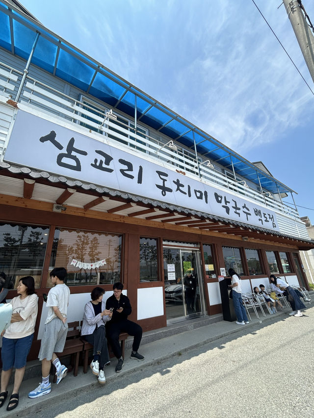 강원도 고성 필수맛집 “삼교리동치미막국수”💛
