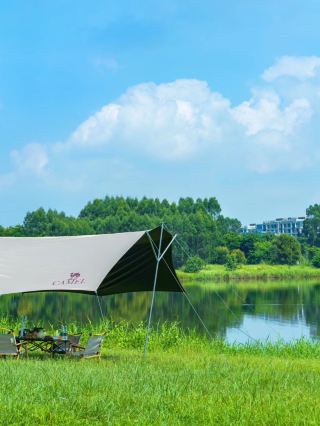 Shenzhen's Hidden Lakeside Camping Spot, Just an Hour from Futian