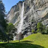 The exotic Staubbach Falls