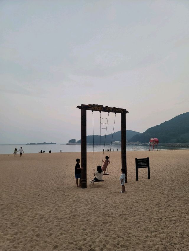 여름이 지나도 여전히 남해핫플 상주해수욕장🏖