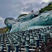วัดนันโซอิน พระใหญ่กับใบไม้เปลี่ยนสี