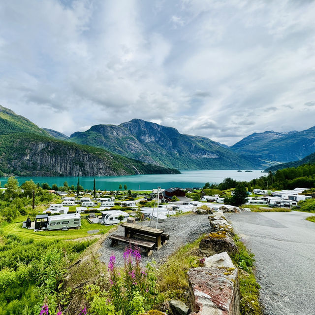 挪威Strynsvatn Camping露營區木屋