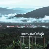 ลานกางเต็นท์วิวเมืองด่านซ้าย ไร่ช่างอุ้ม จ.เลย