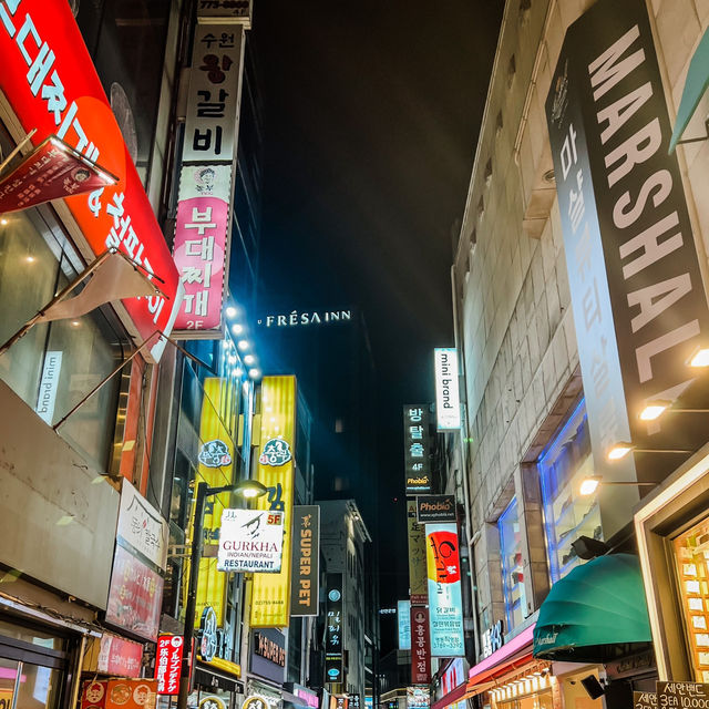 พาไปส่อง Street Food เมียงดง🇰🇷กันค่ะ[Myeongdong]