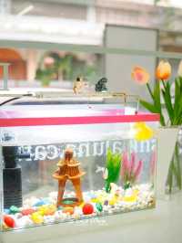 คาเฟ่เปิดใหม่ย่านท่าพระ LALUNA CAFE