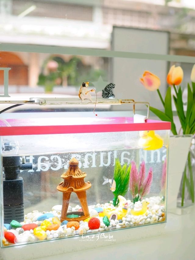คาเฟ่เปิดใหม่ย่านท่าพระ LALUNA CAFE
