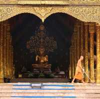 วัดสิรินธรวรารามภูพร้าว วัดสวยอุบลราชธานี