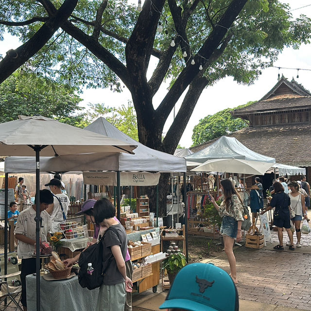 A Cozy & Fun Chiang Mai Daytime Market!