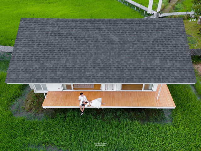 "บ้านสวนอบอวลรัก บ้านนา" ครบจบทั้ง ที่พัก คาเฟ่