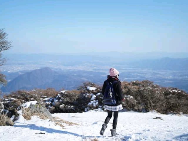 หิมะที่คิวชู ฟุกุโอกะให้มาที่นี่เลยBeppu Ropeway