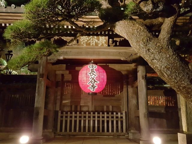 The glaring foliages at Hasedera, Kamakura